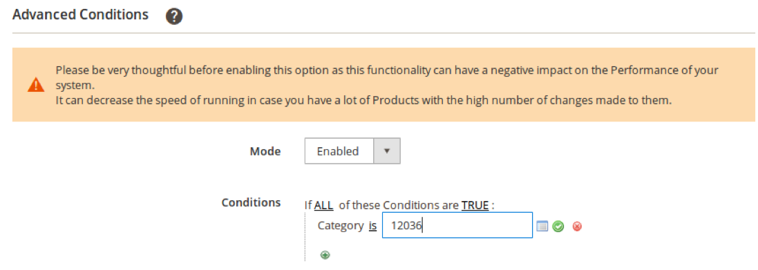Advanced Conditions 4