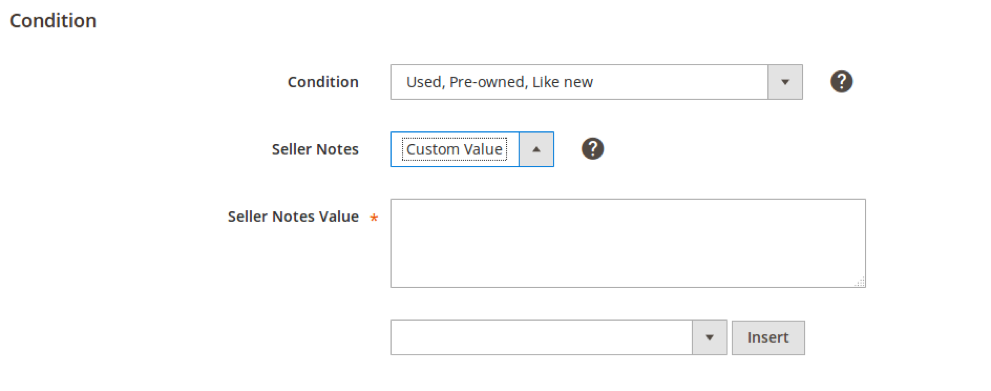 Description Policy Condition