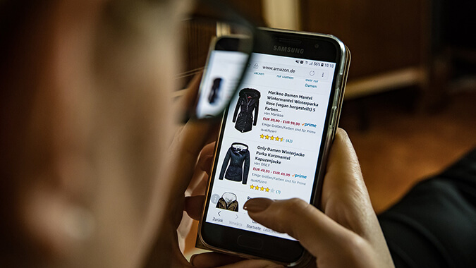 Your ecommerce store doesn’t have a mobile-friendly design