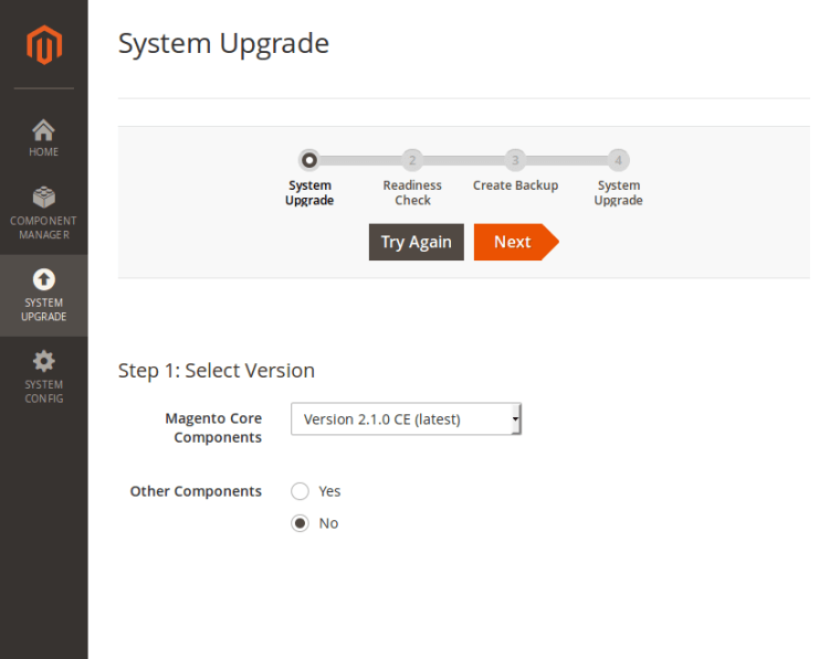 magento-system-upgrade