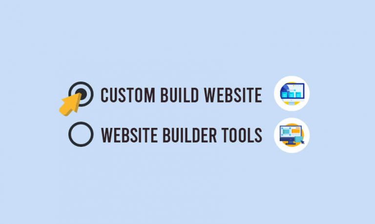 Advantages of Custom Built Sites vs Online Website Builder Tools
