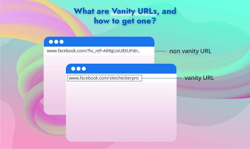 What are Vanity URLs,and how to get one?