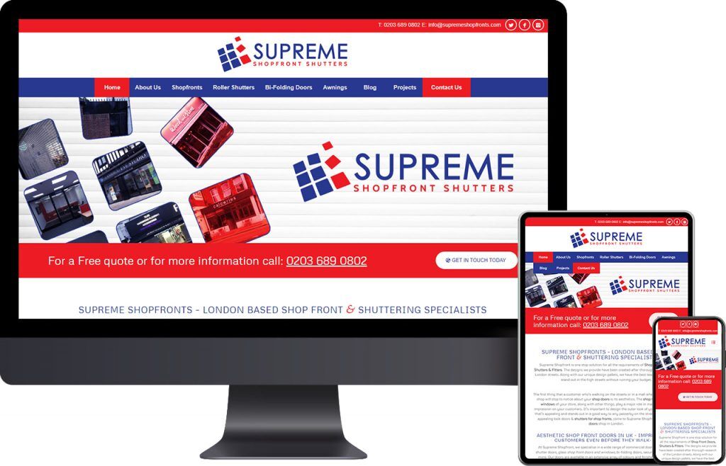 Supreme Shopfronts Shutters