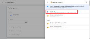 Click Google Tag