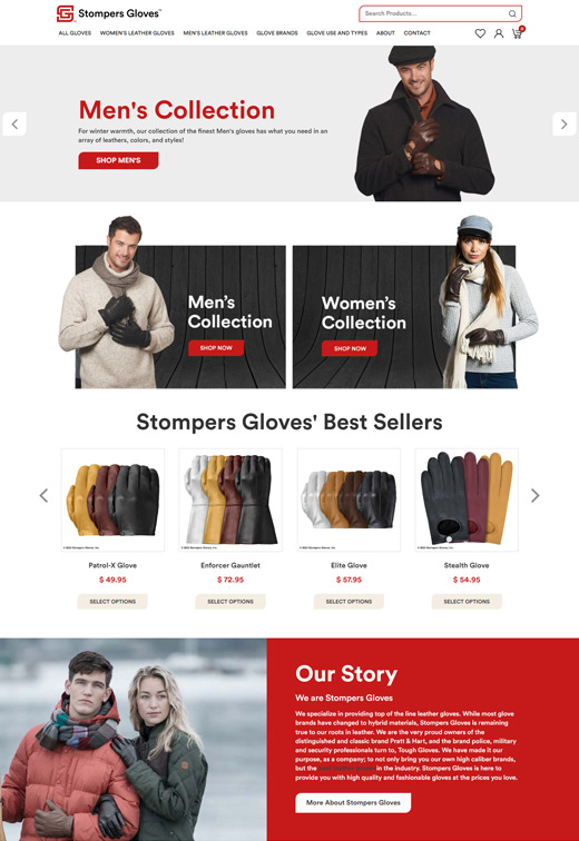 Stompers Gloves Case Study