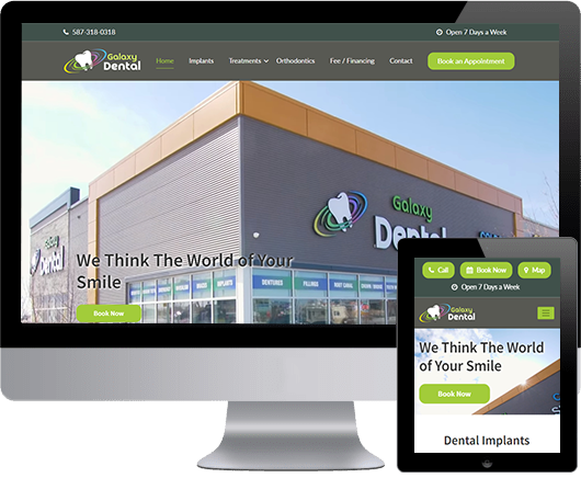 Galaxy Dental Seo case study