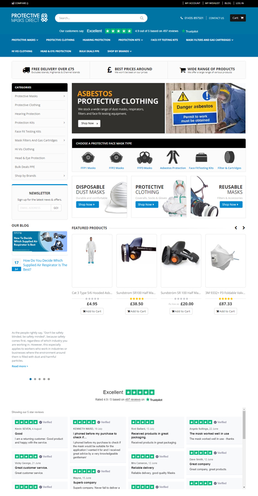 Protective Mask Direct Case Study