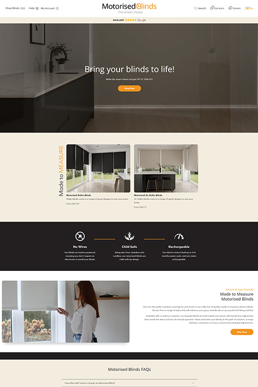 Motorised Blinds