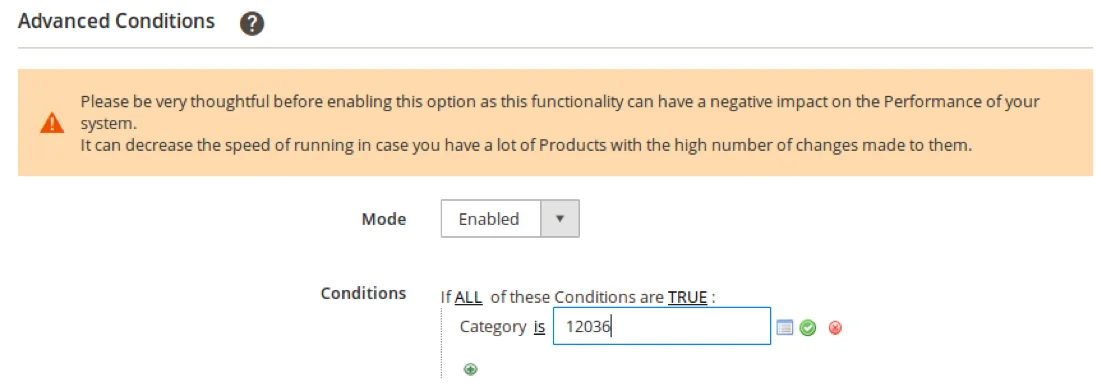 Advanced Conditions 4
