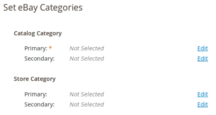 Primary Category