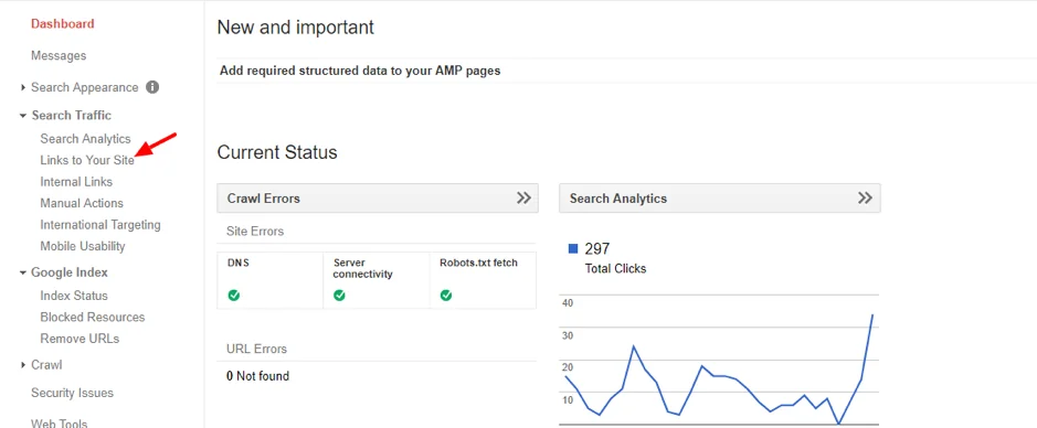 Google search console