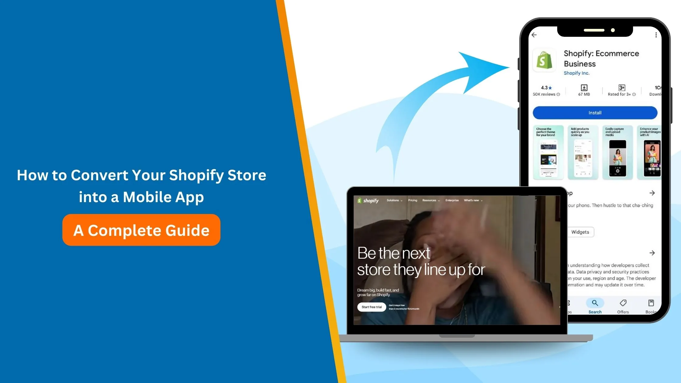 How to Convert Your Shopify Store into a Mobile App – A Complete Guide