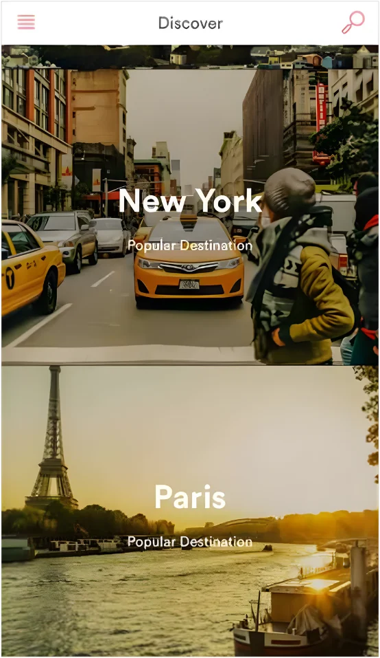 Mobile-first designs
